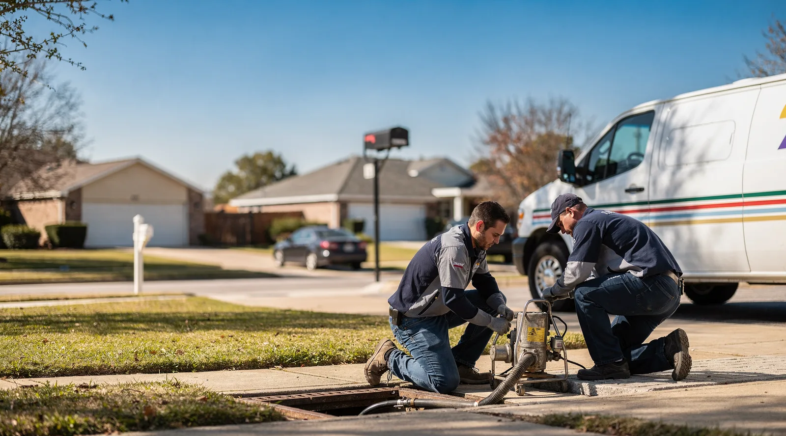 Main Sewer Line Cleaning in Deep Run, NC